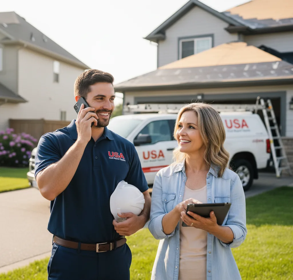 USA Roof Repair Experts customer support in East Earl
