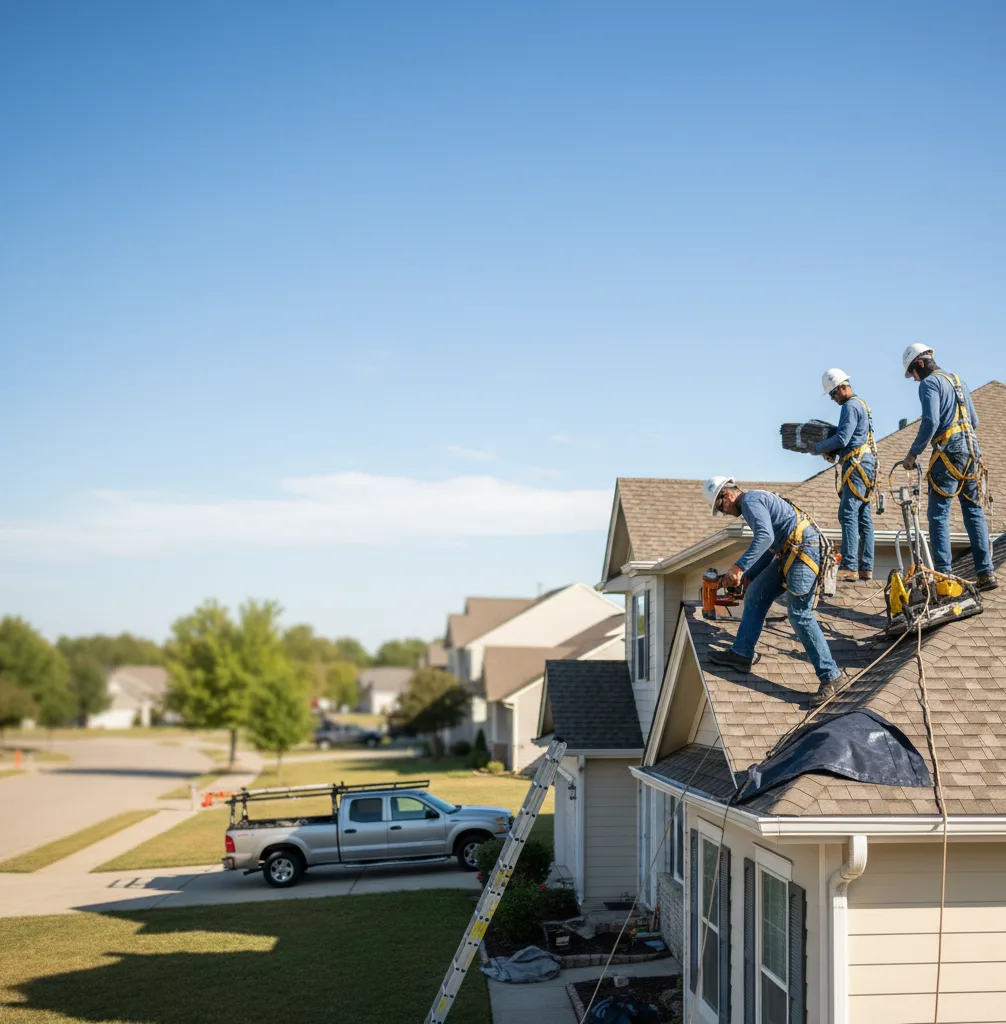 Roof Repair in East Earl